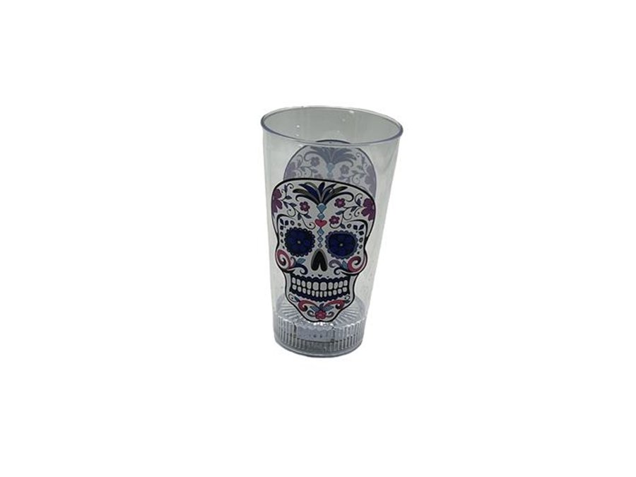 Glowing Skull Print Party Cup